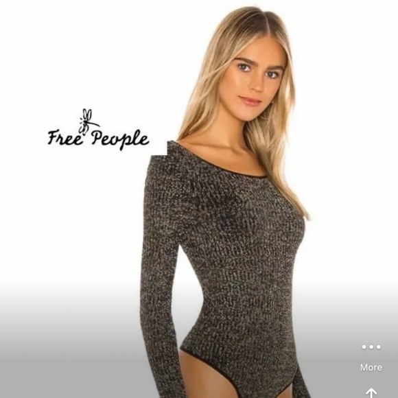 Free People Sprinkled in Gold Bodysuit NWT Size Medium - Picture 8 of 9